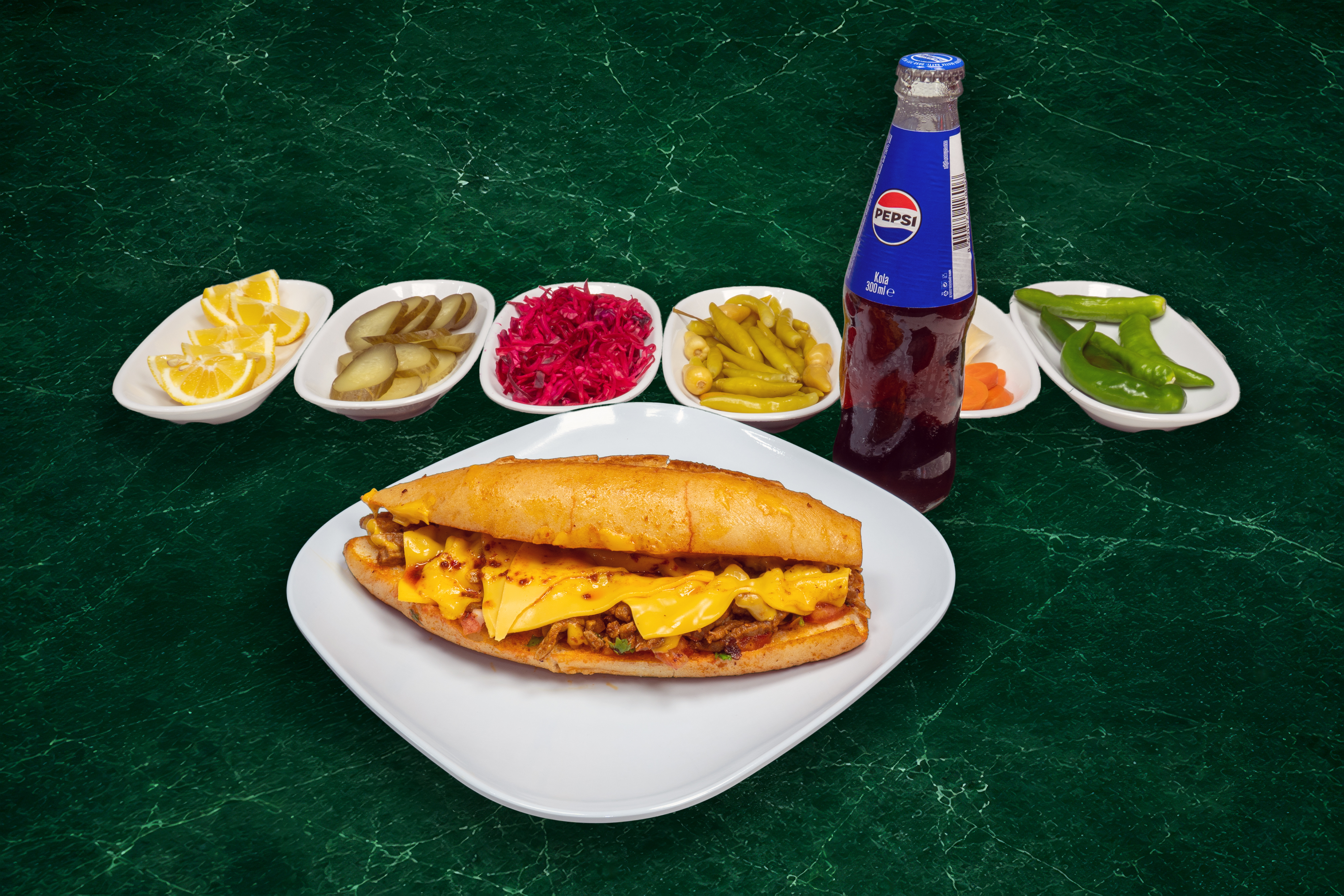 Cheddar Peynirli Et Tantuni Dürüm